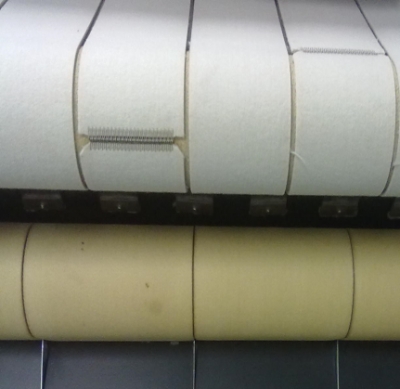 Ironer feeding Belts